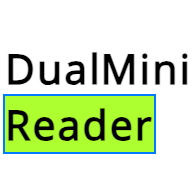 DualMiniReader icon